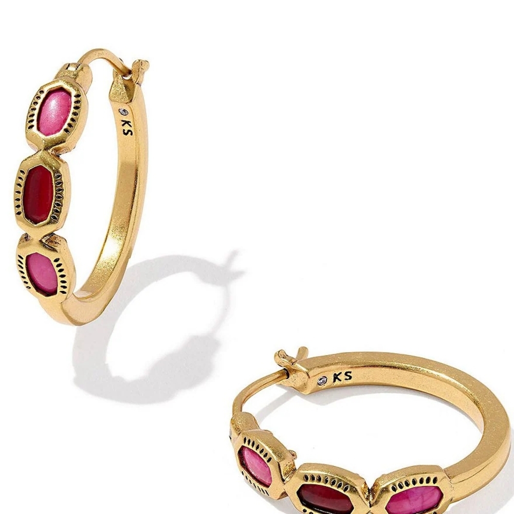 Kendra Scott Mini Elisa Hoop Eaerings